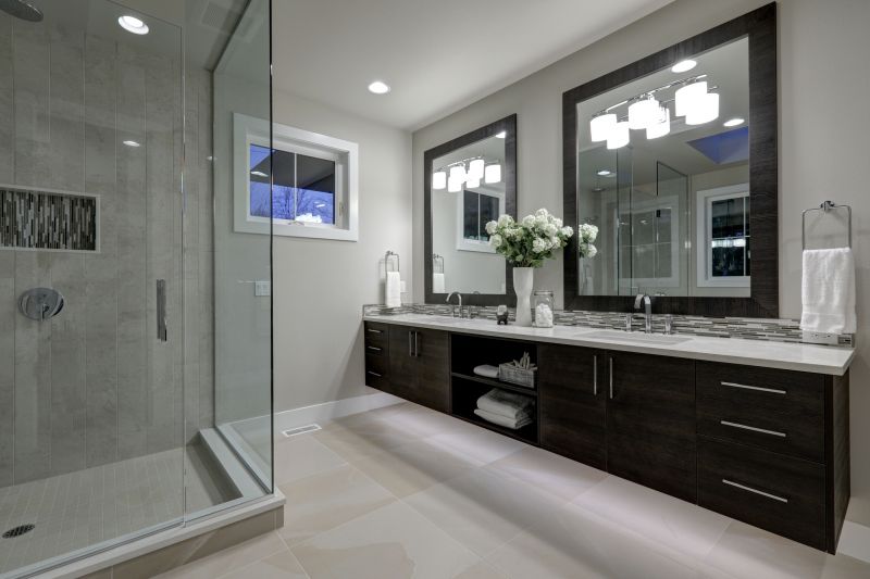 Open-Plan Bathroom Design
